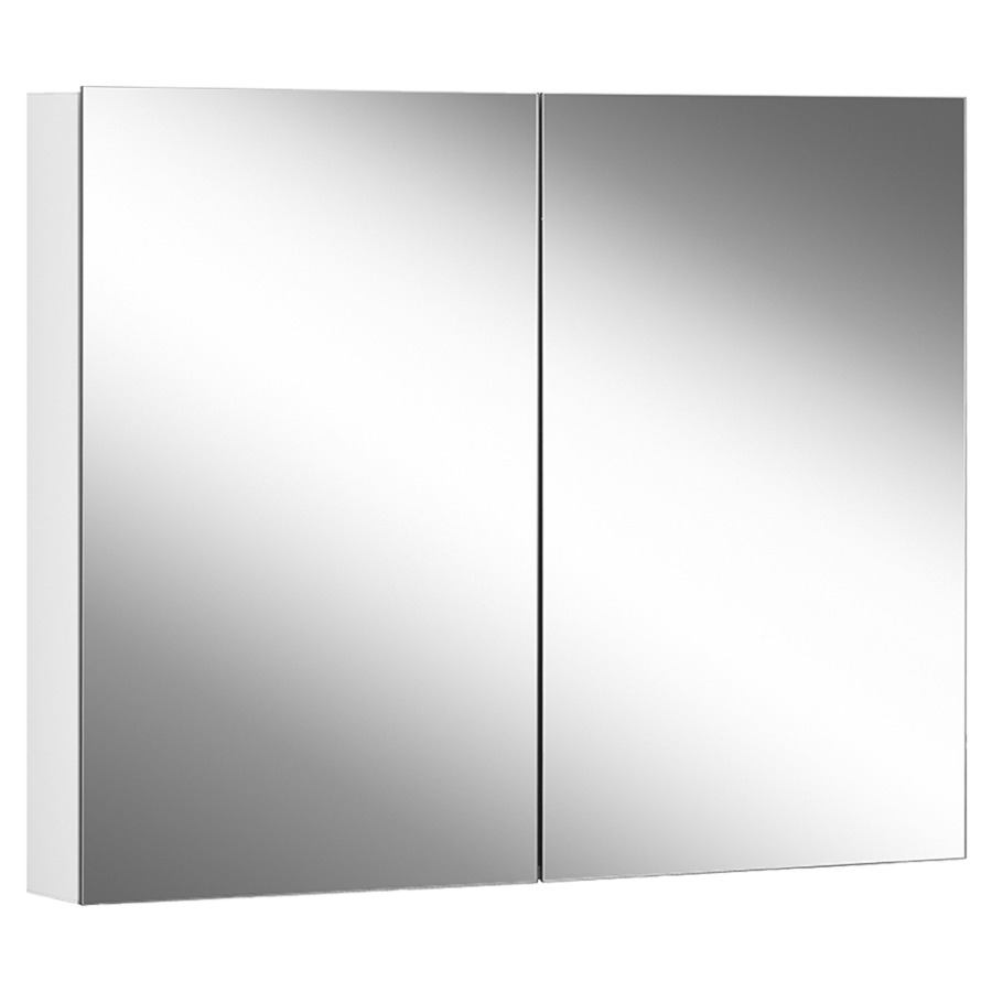 Armoire de toilette Schneider EASY
79.5 x 69.5 x 12 cm
Profilé en aluminium, montage UP/AP
2&nbsp;portes à double miroir
sans éclairage, 2 prises doubles
1 x à gauche et 1 x à droite en bas de 
la paroi latérale, 2 tablettes en verre
IP44