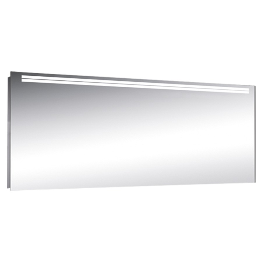 Miroir lumineux Schneider ARANGA LED
181.5 x 70 x 4.8 cm
Profilé en aluminium, montage AP
éclairage LED, 2 x 29 Watt
éclairage supplémentaire en haut et
en bas, en haut/en bas commutable
individuellement, 2 interrupteurs sur le
côté du cadre, sans prise
9456-10032 Lumen
IP44, Classe d’énergie C