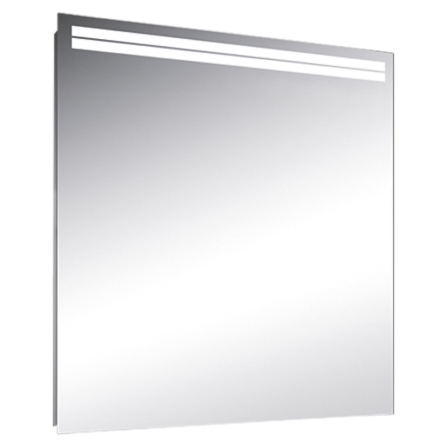 Miroir lumineux Schneider ARANGA LED
51.5 x 70 x 4.8 cm
Profilé en aluminium, montage AP
éclairage LED, 2 x 8 Watt
éclairage supplémentaire en haut et en bas
en haut/en bas commutable individuellement
2 interrupteurs sur le côté du cadre
avec chauffage du miroir 29 Watt
le chauffage des miroirs ne peut être 
commuté que via un interrupteur externe
sans prise, 2522-2675 Lumen
IP44, Classe d’énergie C