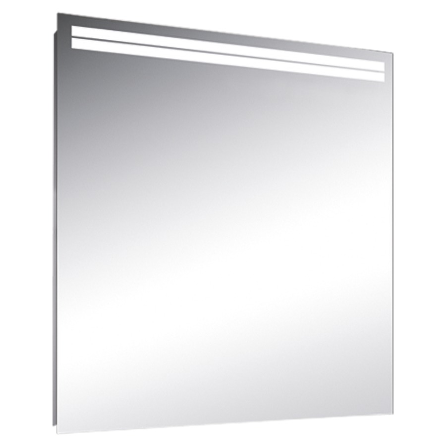 Miroir lumineux Schneider ARANGA LED
61.5 x 70 x 4.8 cm
Profilé en aluminium, montage AP
éclairage LED, 2 x 10 Watt
éclairage supplémentaire en haut et en bas
en haut/en bas commutable individuellement
2 interrupteurs sur le côté du cadre
avec chauffage du miroir 29 Watt
le chauffage des miroirs ne peut être 
commuté que via un interrupteur externe
sans prise, 3152-3344 Lumen
IP44, Classe d’énergie C