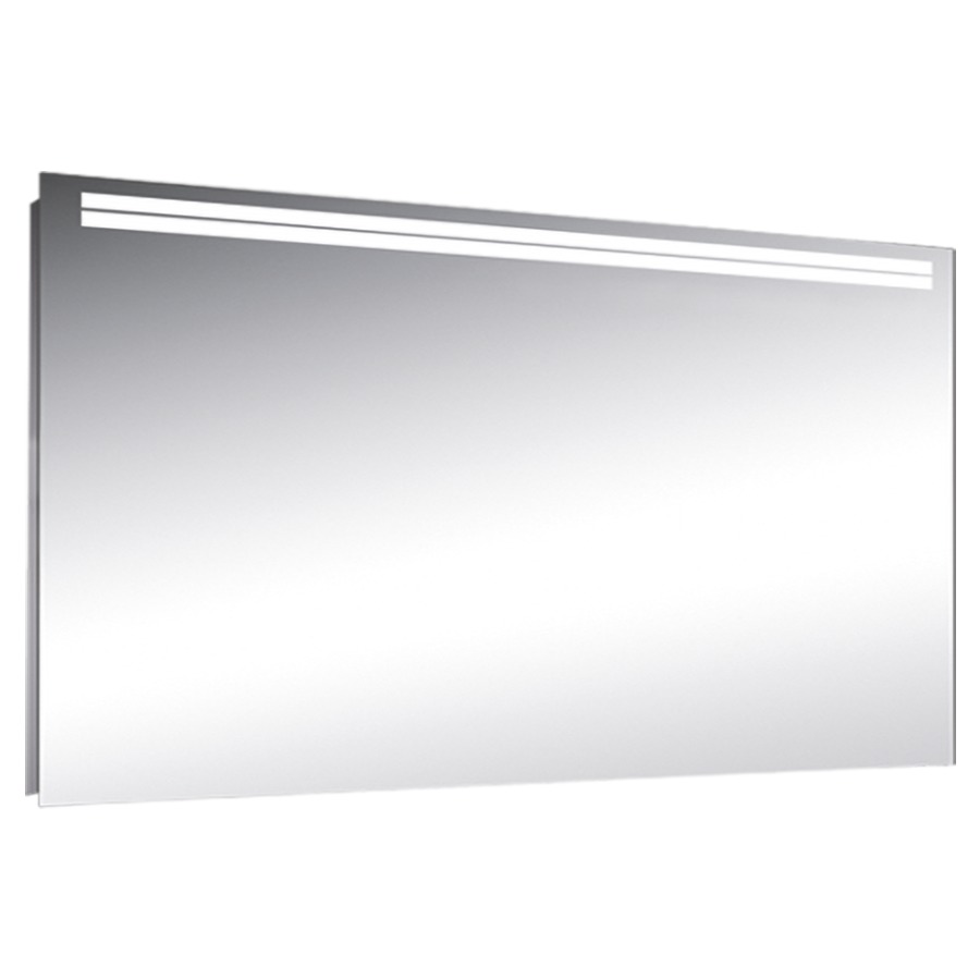 Miroir lumineux Schneider ARANGA LED
151.5 x 70 x 4.8 cm
Profilé en aluminium, montage AP
éclairage LED, 2 x 24 Watt
éclairage supplémentaire en haut et en bas
en haut/en bas commutable individuellement
2 interrupteurs sur le côté du cadre
avec chauffage du miroir 86 Watt
le chauffage des miroirs ne peut être 
commuté que via un interrupteur externe
sans prise, 7880-8360 Lumen
IP44, Classe d’énergie C