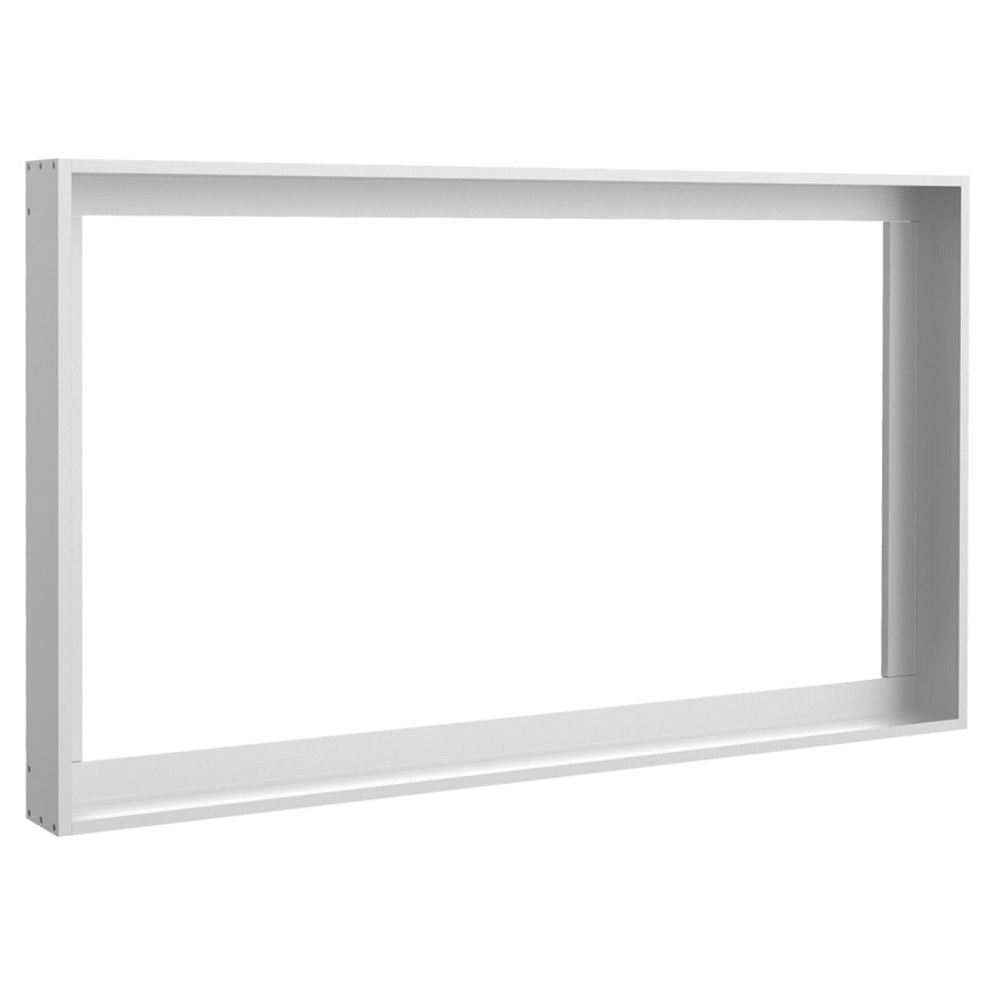 Cadre à encastrer UNIVERSAL
E731
126,0 x 76,6 x 10,5 cm
pour armoire de toilette
621 490/742, aluminium de
haute qualité