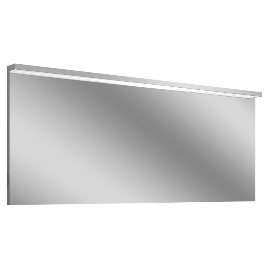 Miroir lumineux Schneider BORDO TW
179.5 x 72.9 x 3.3/9.6 cm
Profilé en aluminium, montage AP
éclairage LED direct et indirect
2 x 45 Watt, 1 x 29 Watt
dimmable, Tunable White
2000-6500 Kelvin, 20136 Lumen
éclairage supplémentaire en bas
en haut/en bas commutable individuellement
clavier à membrane sur le côté du cadre
Classe d’énergie C, IP44