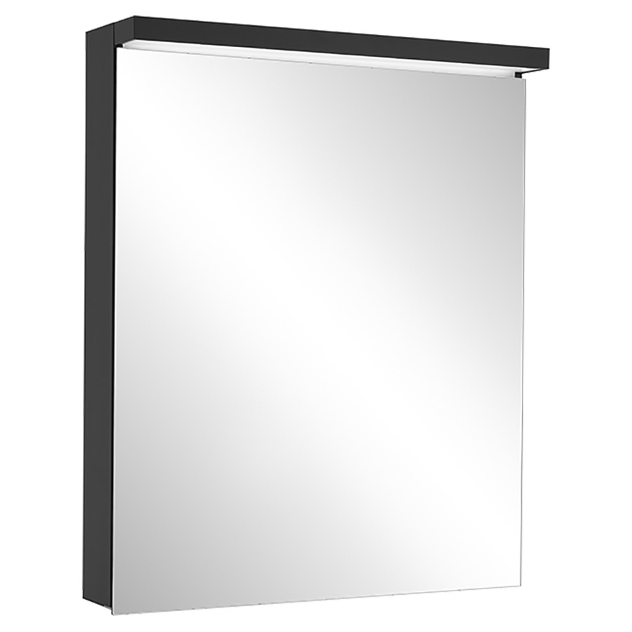 Armoire de toilette Schneider BORDO TW
59.5 x 73.1 x 12/17.8 cm
Profilé en aluminium, montage UP/AP
1&nbsp;porte à double miroir charnière à gauche ou à droite
éclairage LED, 2 x 15 Watt, 1 x 10 Watt
Tunable White, dimmable, 2000-6500 Kelvin
6712 Lumen, 1&nbsp;prise double en bas 
à droite sur la paroi latérale
clavier à membrane à l'intérieur
à gauche sur le profil latéral
2 tablettes en verre
IP44, Classe d’énergie C
