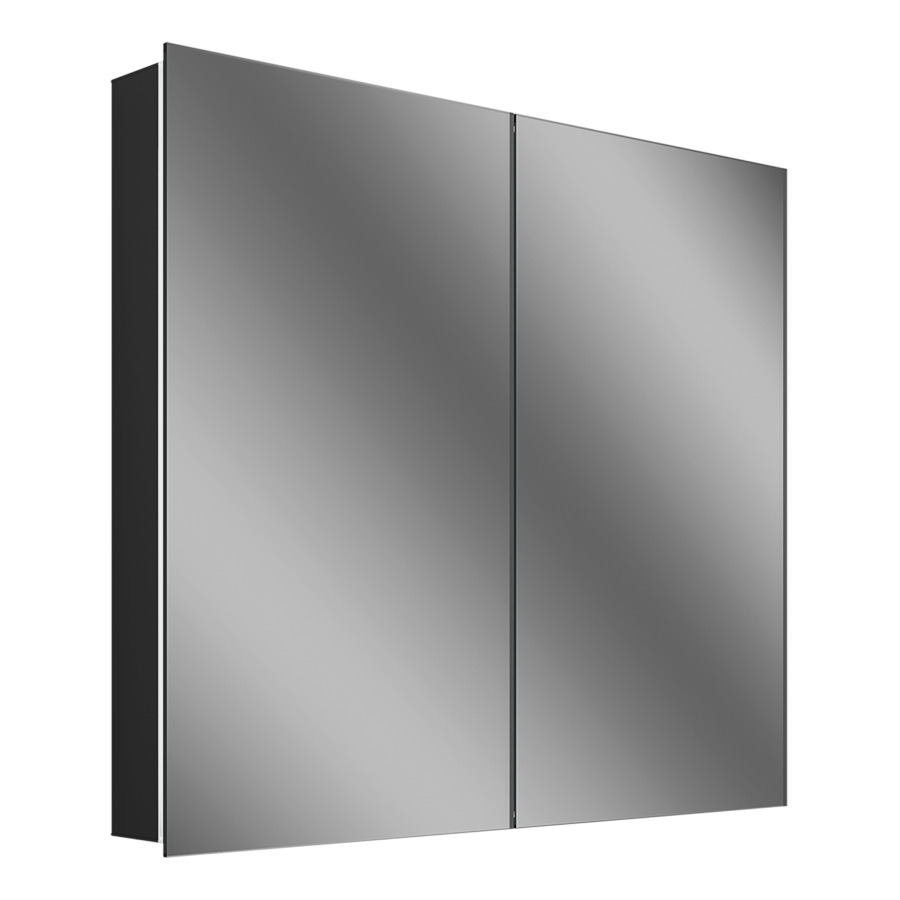 Armoire de toilette Schneider STYLE TW
81.5 x 71.5 x 12 cm
Profilé en aluminium, montage UP/AP 
2&nbsp;portes à double miroir
éclairage LED, 1 x 47 Watt, 1 x 13 Watt
Tunable White, dimmable, 2000-6500 Kelvin
10231 Lumen, 2 prises doubles, 1 x à gauche 
et 1 x à droite en bas de la paroi latérale
clavier à membrane à l'intérieur à 
gauche sur le profil latéral
2 tablettes en verre, IP44
Classe d’énergie C