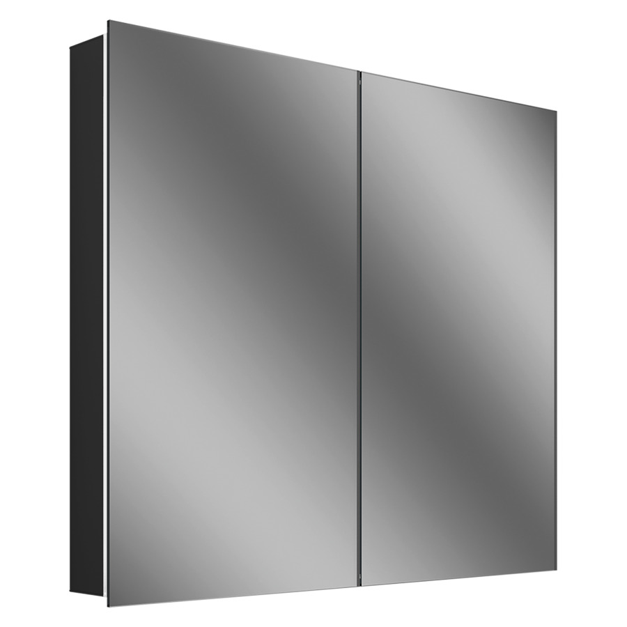 Armoire de toilette Schneider STYLE TW
91.5 x 71.5 x 12 cm
Profilé en aluminium, montage UP/AP 
2&nbsp;portes à double miroir
éclairage LED, 1 x 51 Watt, 1 x 14 Watt
Tunable White, dimmable, 2000-6500 Kelvin
11206 Lumen, 2 prises doubles, 1 x à gauche 
et 1 x à droite en bas de la paroi latérale
clavier à membrane à l'intérieur à 
gauche sur le profil latéral
2 tablettes en verre, IP44
Classe d’énergie C