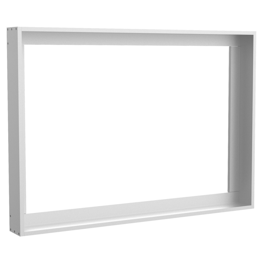 Cadre à encastrer UNIVERSAL
E726, 103 x 76,1 x 10,5 cm
pour armoire de toilette
622 022
aluminium de haute qualité