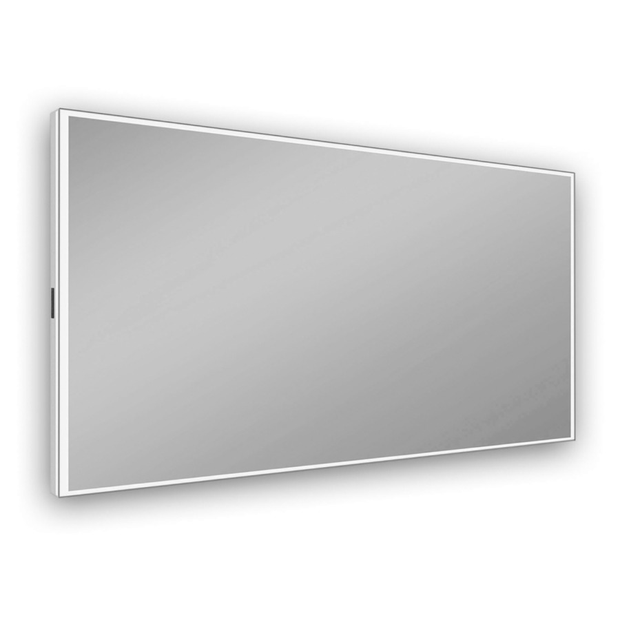 Miroir lumineux Schneider GLOW HCL
140 x 76 x 5.1 cm
Profilé en aluminium, montage AP
éclairage LED, 68 Watt, entourante
dimmable, 2000-6500 Kelvin
Human Centric Lighting, 11693 Lumen
clavier à membrane sur le côté du cadre
IP44, Classe d’énergie C
