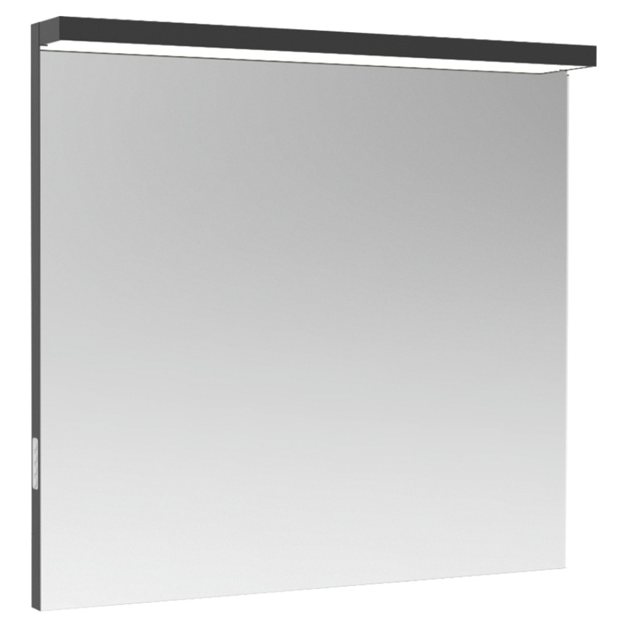 Miroir lumineux Schneider BORDO TW
79.5 x 72.9 x 3.3/9.6 cm
Profilé en aluminium, montage AP
éclairage LED direct et indirect
2 x 20 Watt, 1 x 13 Watt
dimmable, Tunable White
2000-6500 Kelvin, 8726 Lumen
éclairage supplémentaire en bas
en haut/en bas commutable individuellement
clavier à membrane sur le côté du cadre
avec chauffage du miroir 57 Watt
le chauffage des miroirs ne peut être 
commuté que via un interrupteur externe
Classe d’énergie C, IP44