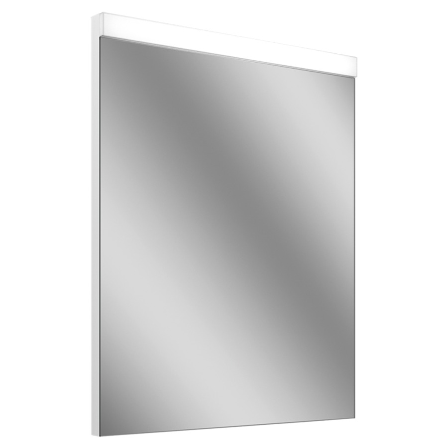 Miroir lumineux Schneider LOW plus LED
49.5 x 73.1 x 3.3/3.8 cm
Profilé en aluminium, montage AP
éclairage LED, éclairage supplémentaire 
en bas, sans interrupteur, 2 x 8 Watt
2522-2675 Lumen
avec chauffage du miroir 29 Watt
le chauffage des miroirs ne peut être 
commuté que via un interrupteur externe
IP44, Classe d’énergie C