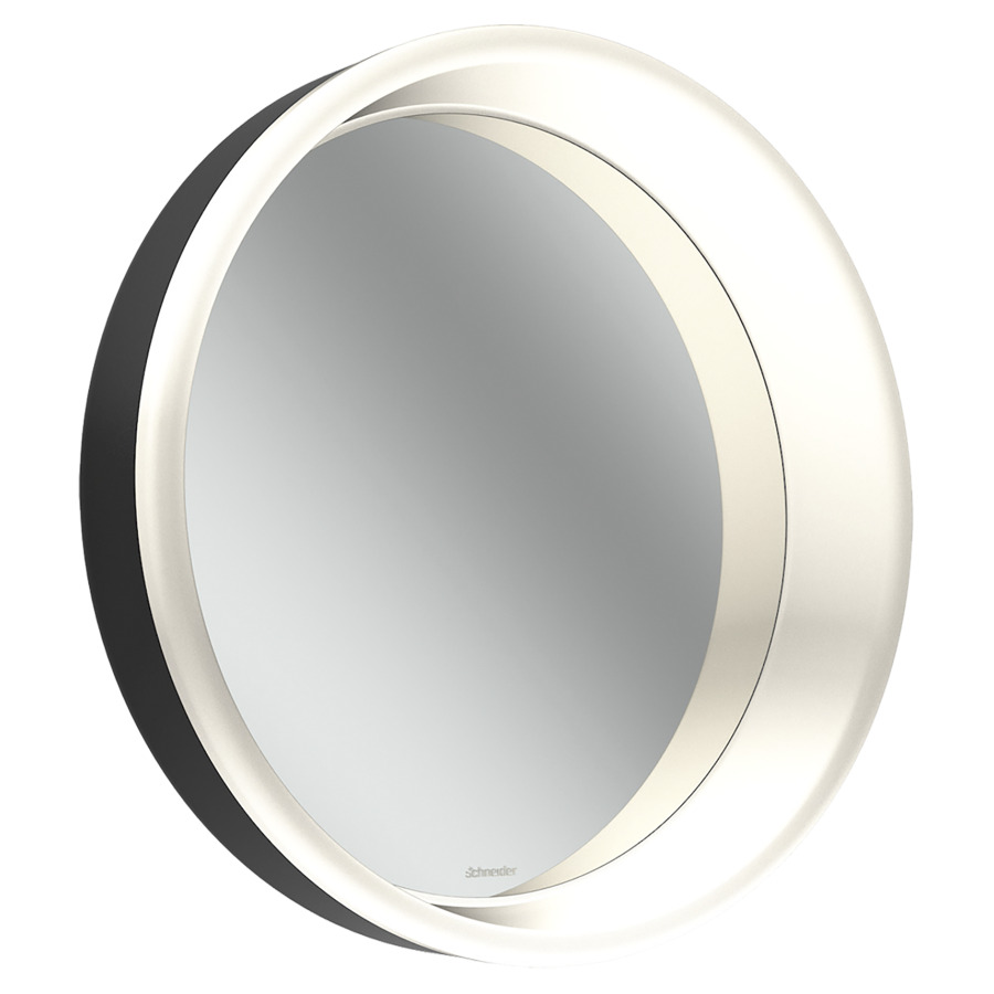 Miroir lumineux Schneider LUNE D2W
D 73.3 cm, P 15.5 cm
Acier inoxydable, montage UP/AP
éclairage LED 2000-6500 Kelvin
Dim2Warm, 10373 Lumen, 64 Watt
IP44, Classe d’énergie C