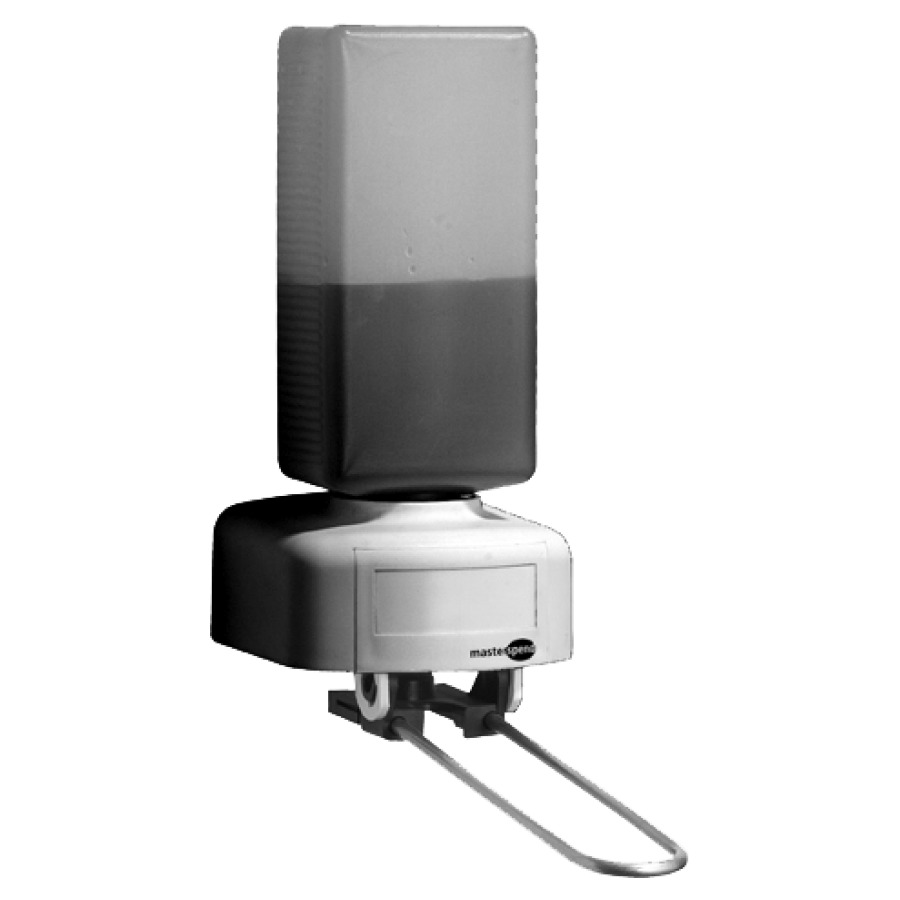 Distributeur de savon-/
désinfectant MASTERSPEND
avec levier à bras S 210 mm
pour Careline, pour bouteilles
jetables à 0,5 litre
