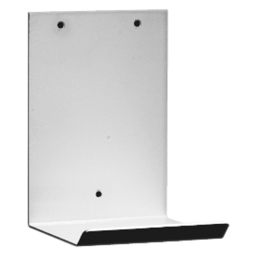 Tablette en aluminium au lieu du distributeur