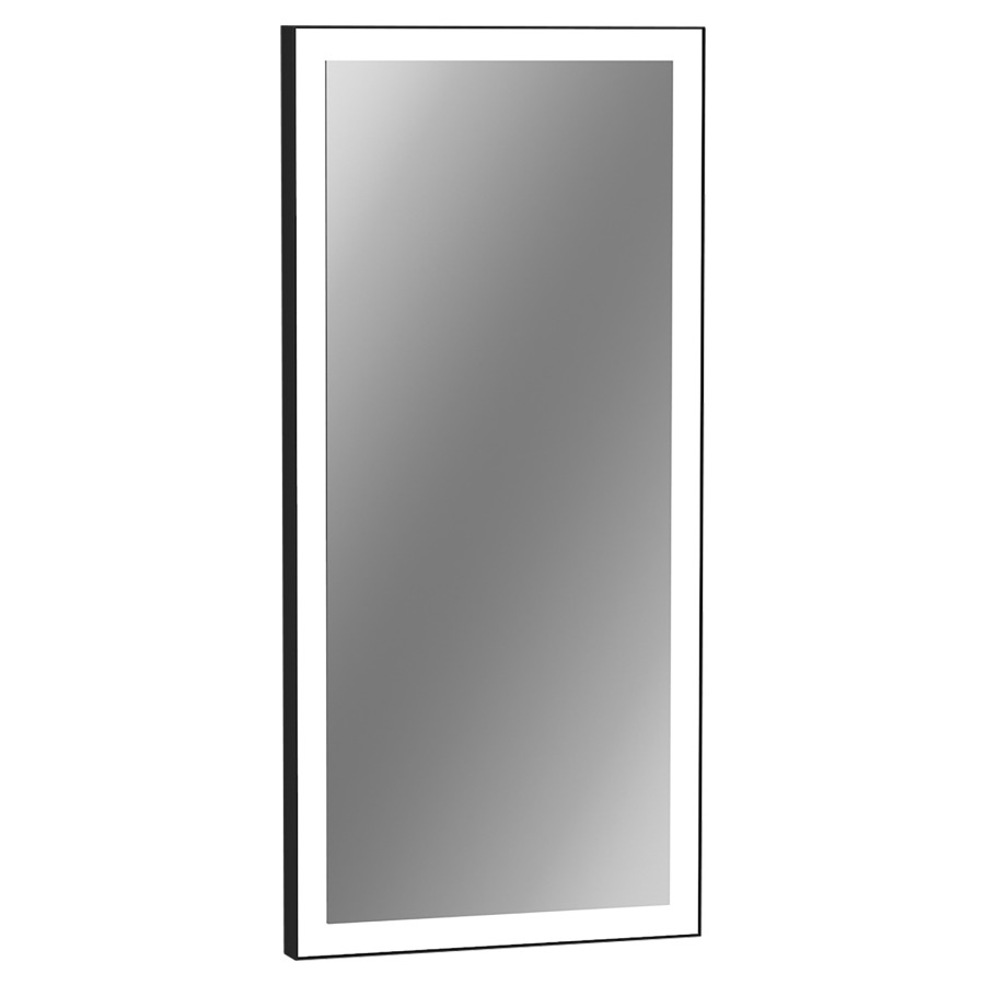 Miroir lumineux Yva
37,5 x 80 cm
cadre en aluminium, éclairage
LED indirect sur 4 côtés, avec
variateur, 11 W, 4200 Kelvin
avec interrupteur tactile
matériel de fixation