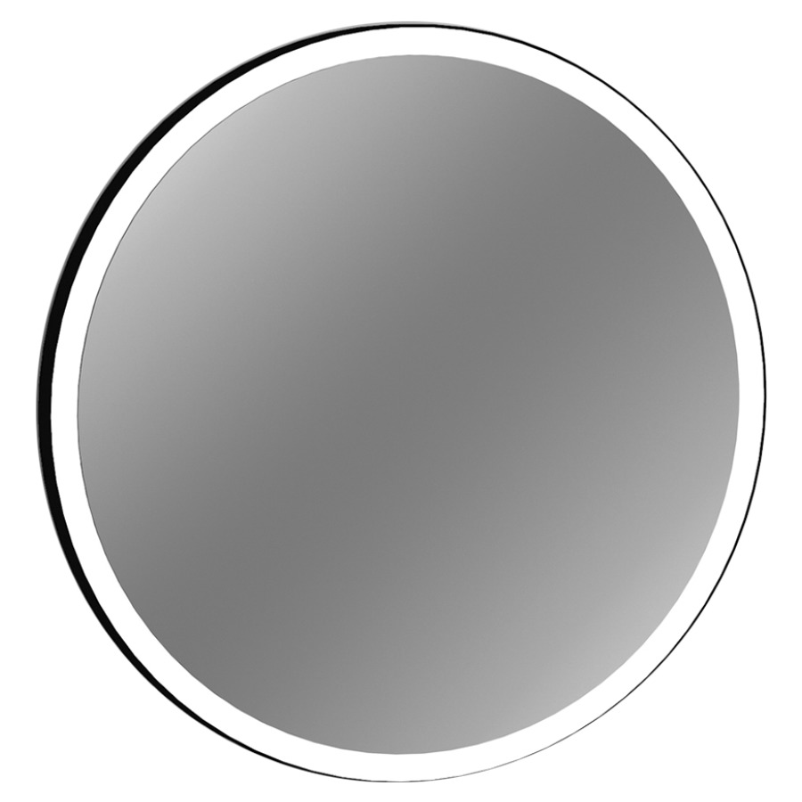 Miroir lumineux Yva
D 75 cm
cadre en aluminium, éclairage
LED indirect sur tout le
pourtour, avec variateur, 11 W
4200 Kelvin, avec interrupteur
tactile, matériel de fixation