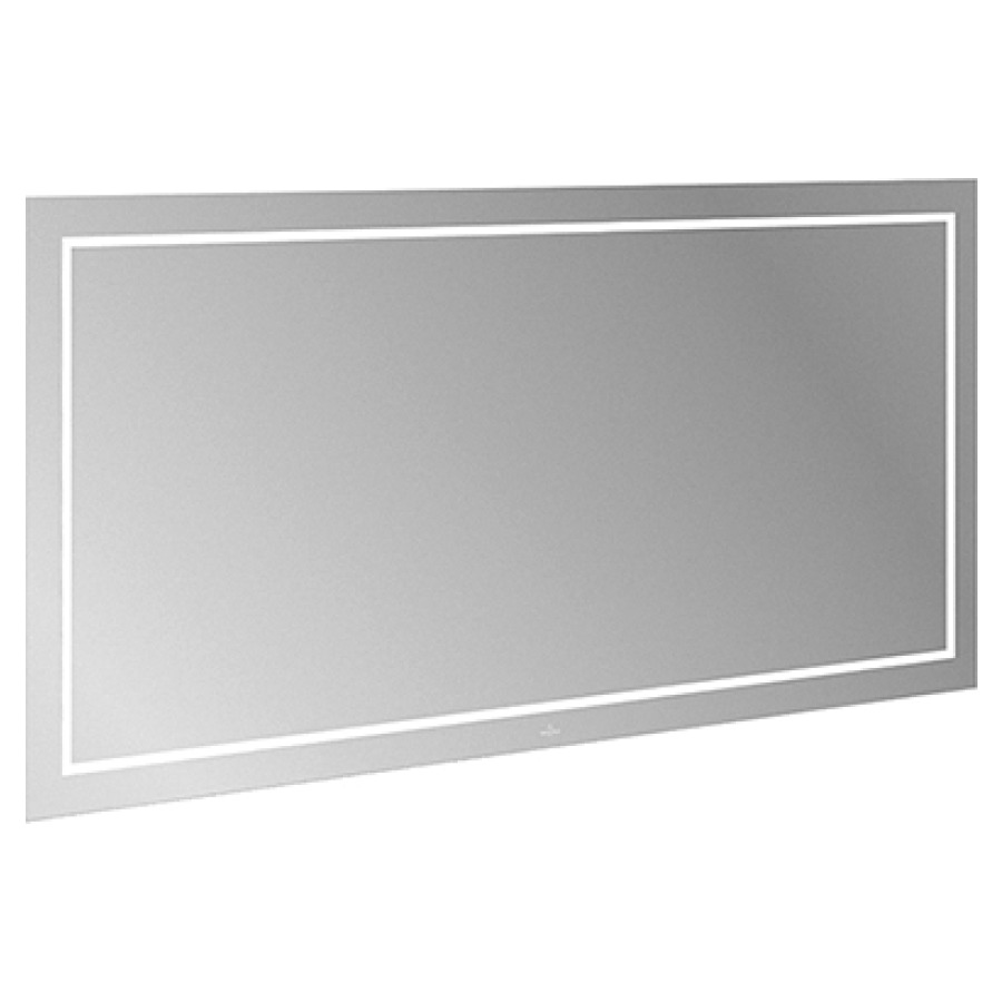 Miroir lumineux FINION
160 x 75 x 4,5 cm
éclairage LED
1 x 33,1 W, 1 x 66,2 W
excl. télécommande 122 268
2700 K jusqu'à 6480 K
matériel de fixation