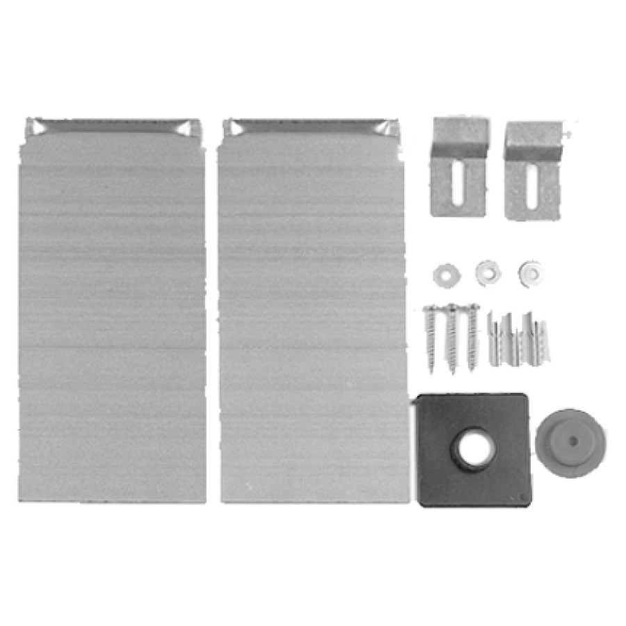 Fixation à bouton-poussoir
pour miroir EURA 800 073
set pour surface de miroir
jusqu'à 0,8 m2
monté au miroir