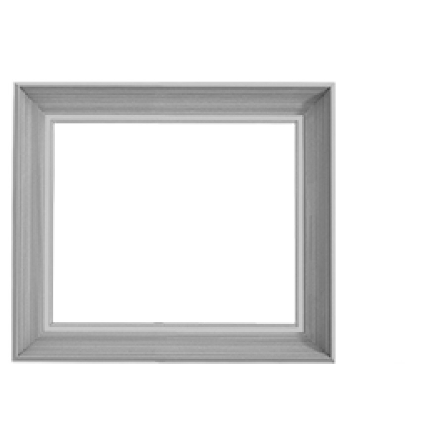 Miroir lumineux ARGENTO LUCE
LED, 90 x 80 cm, cadre en
aluminium, rétro-éclairé
180 LED's par mètre, 14,4 Watt
par mètre, 4000 Kelvin, IP20