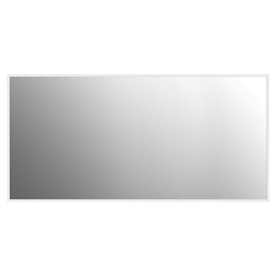 Miroir lumineux NEVIANO LED
160 x 80 cm, cadre en
aluminium, éclairage LED
circulaire, 120 LED's par
mètre, 9,6 Watt par mètre
4000 Kelvin, IP20