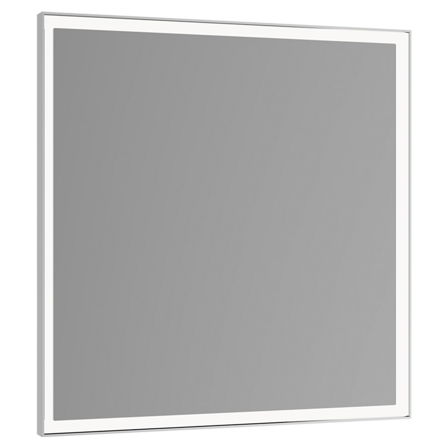 Miroir lumineux ROYAL LUMOS
70 x 65 x 6 cm
cadre en aluminium, éclairage
LED 50 W + 41 W
2700-6500 Kelvin, dimmable
chauffage de miroir avec
affichage optique, arrêt
automatique après 20 min.
tableau de commande avec
capteur tactile capacitif
peut être commuté par
commutation de pièce