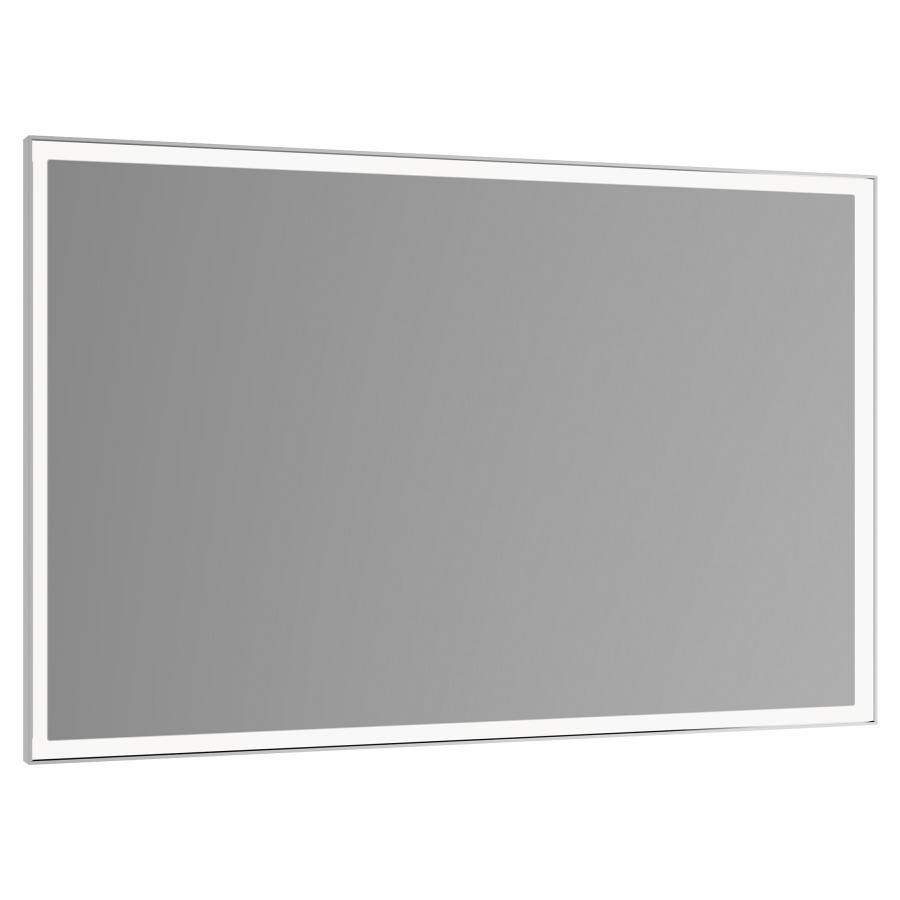 Miroir lumineux ROYAL LUMOS
80 x 65 x 6 cm
cadre en aluminium, éclairage
LED 53 W + 52 W
2700-6500 Kelvin, dimmable
chauffage de miroir avec
affichage optique, arrêt
automatique après 20 min.
tableau de commande avec
capteur tactile capacitif
peut être commuté par
commutation de pièce