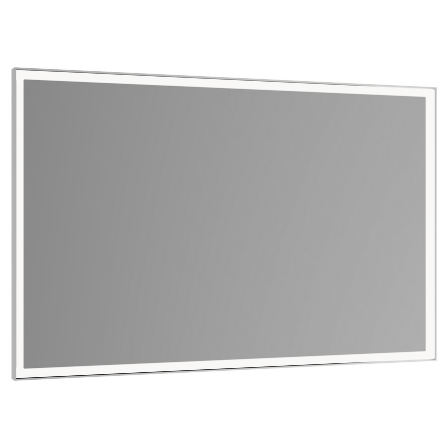 Miroir lumineux ROYAL LUMOS
100 x 65 x 6 cm
cadre en aluminium, éclairage
LED 60 W + 65 W
2700-6500 Kelvin, dimmable
chauffage de miroir avec
affichage optique, arrêt
automatique après 20 min.
tableau de commande avec
capteur tactile capacitif
peut être commuté par
commutation de pièce