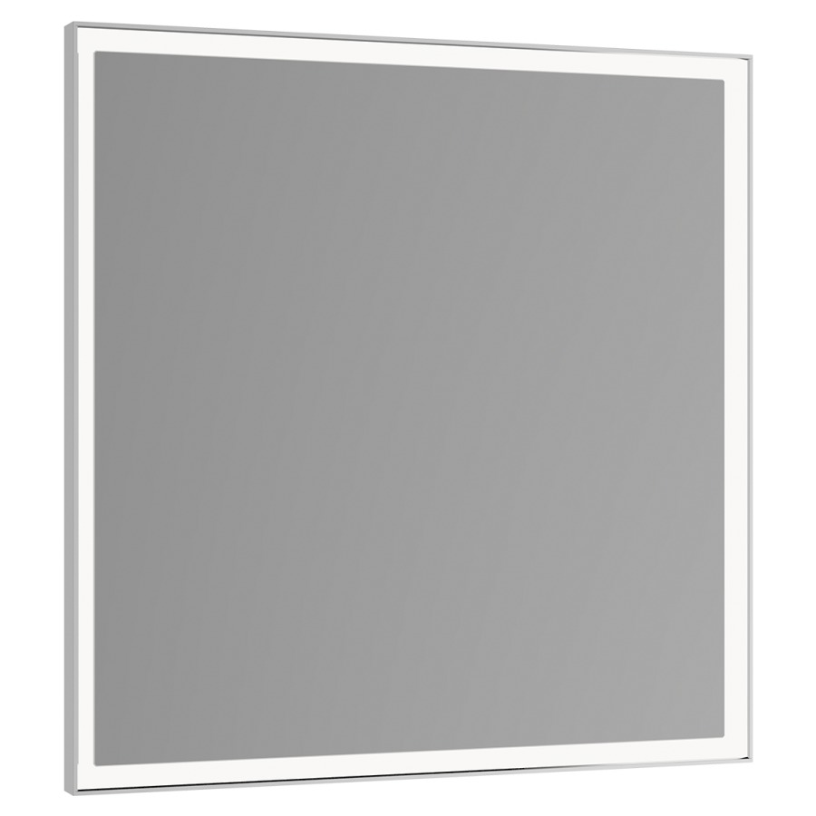 Miroir lumineux ROYAL LUMOS
70 x 65 x 6 cm
cadre en aluminium, éclairage
LED 50 W, 2700-6500 Kelvin
dimmable, tableau de commande
avec capteur tactile capacitif
peut être commuté par
commutation de pièce