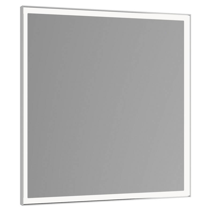 Miroir lumineux ROYAL LUMOS
80 x 65 x 6 cm
cadre en aluminium, éclairage
LED 53 W, 2700-6500 Kelvin
dimmable, tableau de commande
avec capteur tactile capacitif
peut être commuté par
commutation de pièce