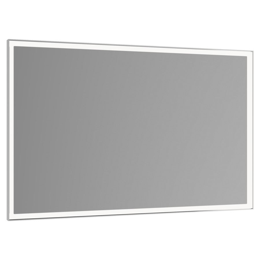 Miroir lumineux ROYAL LUMOS
100 x 65 x 6 cm
cadre en aluminium, éclairage
LED 60 W, 2700-6500 Kelvin
dimmable, tableau de commande
avec capteur tactile capacitif
peut être commuté par
commutation de pièce