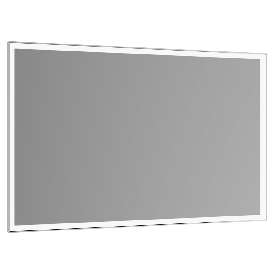 Miroir lumineux ROYAL LUMOS
105 x 65 x 6 cm
cadre en aluminium, éclairage
LED 62 W, 2700-6500 Kelvin
dimmable, tableau de commande
avec capteur tactile capacitif
peut être commuté par
commutation de pièce