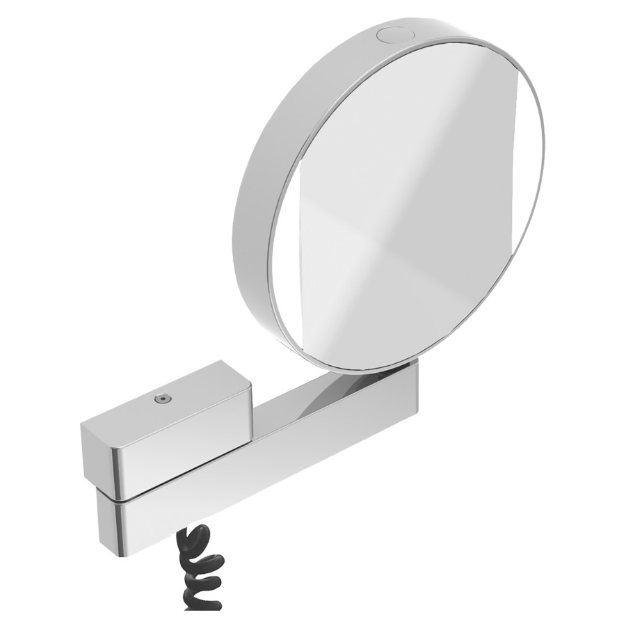 Miroir cosmétique EMCO LED
rond, bras articulé
en miroir des deux côtés
grossissement 3 et 7 fois
couleur de la lumière dimmable
câble en spirale et fiche