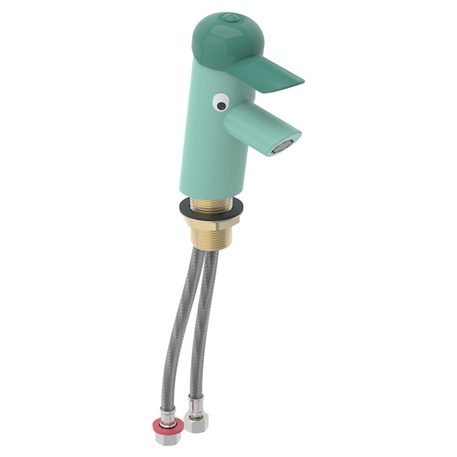 Mélangeur de lavabo BAMBINI
S 130 mm, goulot fixe
débit 5,7 l/min