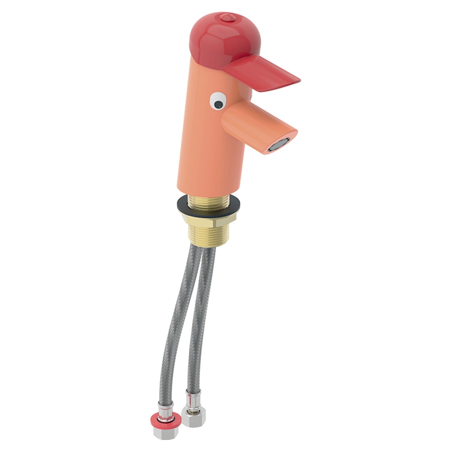 Mélangeur de lavabo BAMBINI
S 130 mm, goulot fixe
débit 5,7 l/min