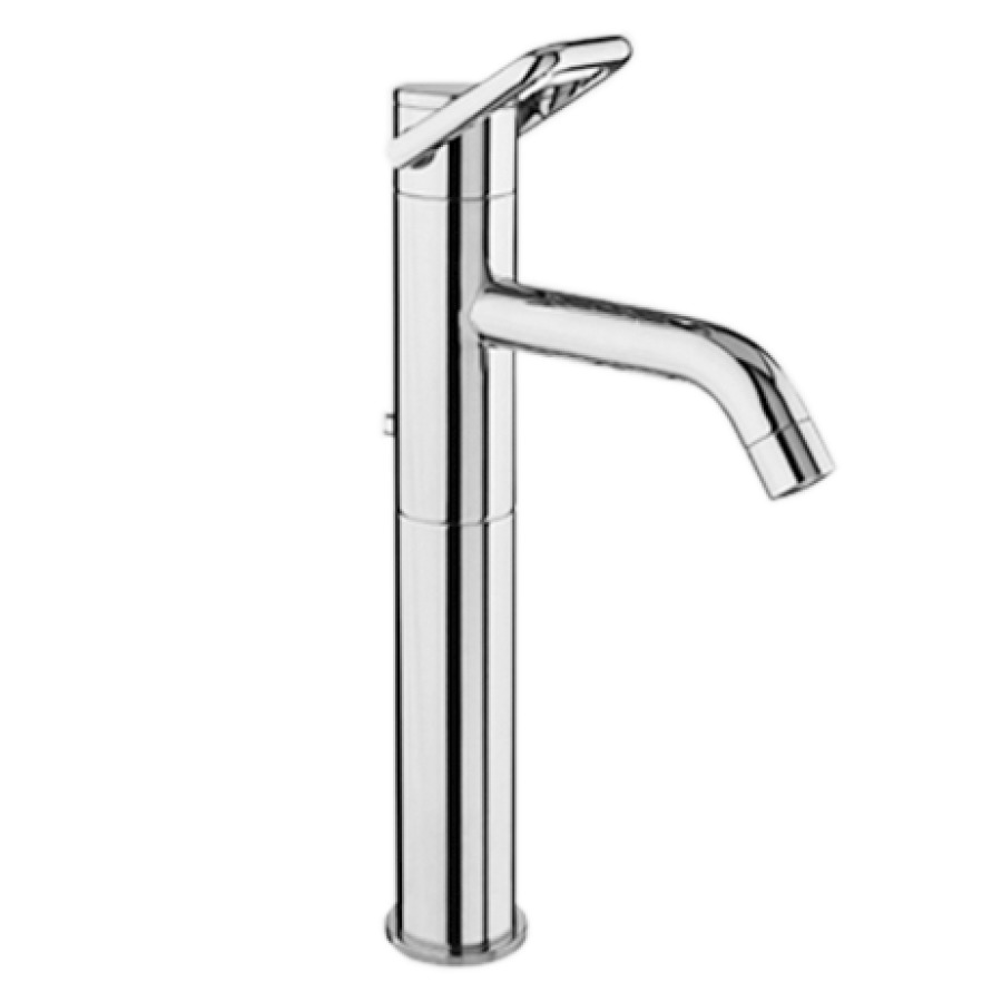 Mélangeur de lavabo TWIN
S 150 mm, goulot fixe
haute colonne
H jusqu'à aérateur 195 mm
H levier ouvert 312 mm
vidage excentrique
groupe acoustique I