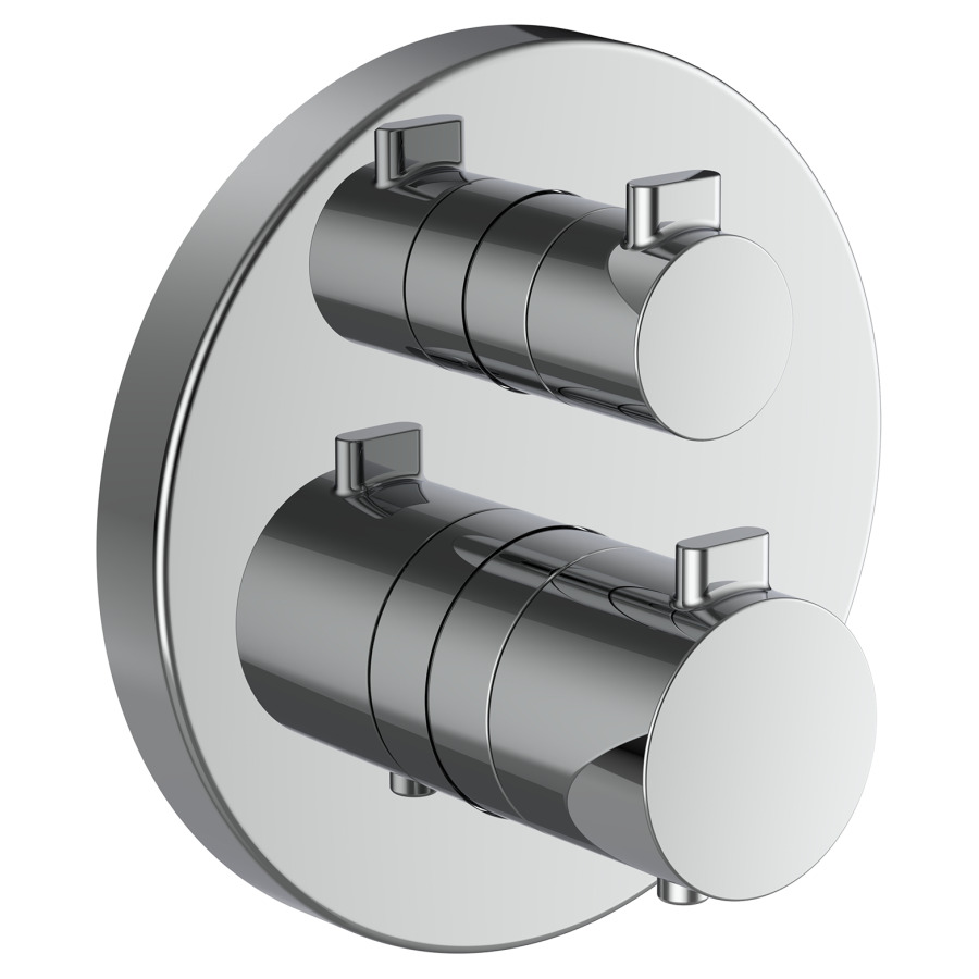 Mélangeur de douche MEDA UP
thermostat
set de montage finale
débit 17,3 l/min.
sans corps à encastrer
711 079, groupe acoustique II