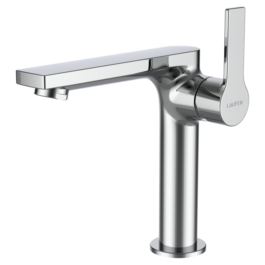 Mélangeur de lavabo SWISSTAP
avec commande latérale
saillie 135 mm, goulot fixe, Eco+
sans soupape d’écoulement
débit 4.7 (L/min)
groupe acoustique&nbsp;I