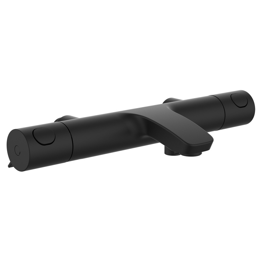 Mélangeur de bain THERM
thermostat, E 153 mm, sans
raccords d'arrêt 1/2" x 3/4"
sans accessoires