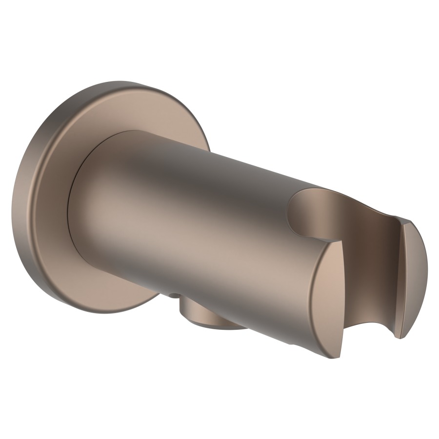 Coude de raccordement TWIN
S 77 mm, 1/2"
support de douche
en métal, rosace ronde
clapet anti-retour