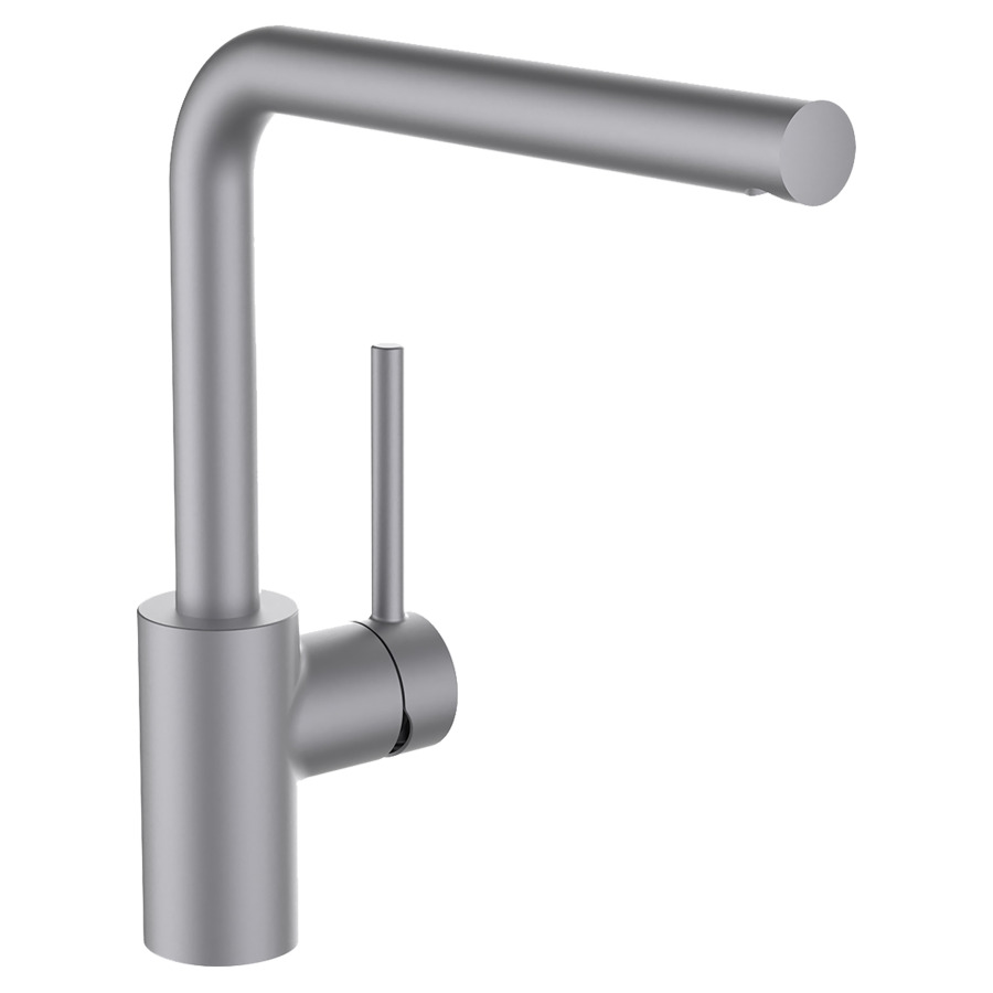 Mélangeur d'évier TWINPLUS
S 225 mm goulot orientable
Ecototal+, eau froide par
position du levier au milieu
débit 7,2 l/min
groupe acoustique I