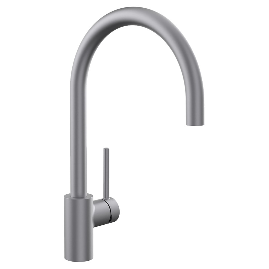 Mélangeur d'évier TWINPLUS
S 225 mm goulot orientable
Eco+, eau froide avec levier
en position verticale
débit 9,8 l/min
groupe acoustique I