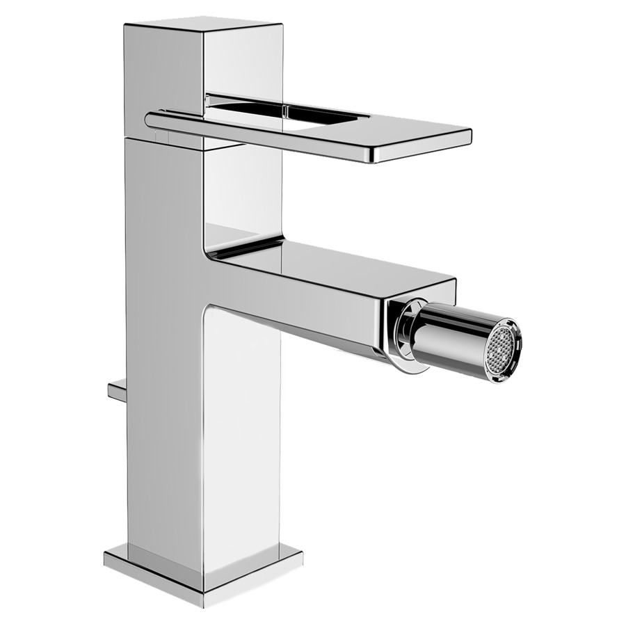 Mélangeur de bidet QUADRIGA
S 113 mm, goulot fixe
vidage excentrique