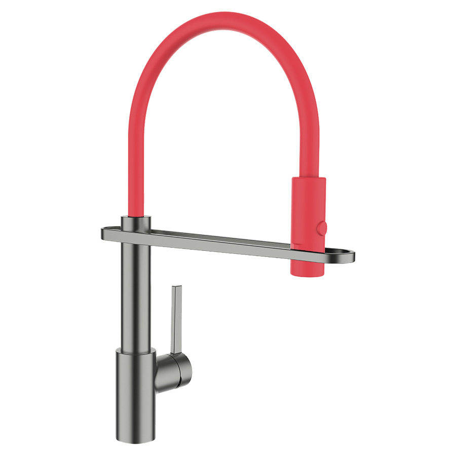 Mélangeur d'évier SEMIPRO
saillie 230 mm
C-goulot orientable 160°
eau froide avec levier en 
position verticale, Eco+
débit 8.3 (L/min)
groupe acoustique&nbsp;II
Classe d’énergie A