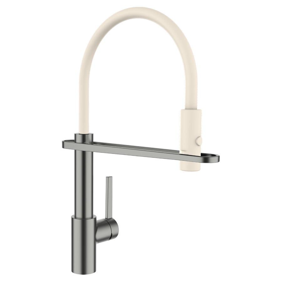 Mélangeur d'évier SEMIPRO
saillie 230 mm
C-goulot orientable 160°
eau froide avec levier en 
position verticale, Eco+
débit 8.3 (L/min)
groupe acoustique&nbsp;II
Classe d’énergie A