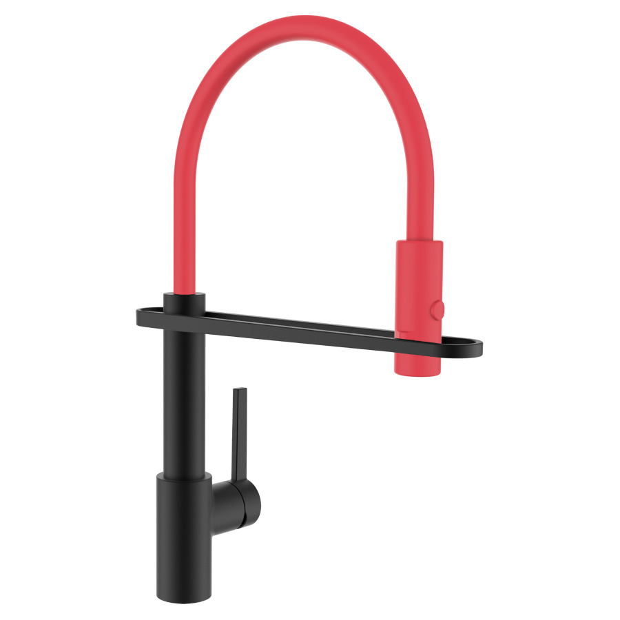 Mélangeur d'évier SEMIPRO
saillie 230 mm
C-goulot orientable 160°
eau froide avec levier en 
position verticale, Eco+
débit 8.3 (L/min)
groupe acoustique&nbsp;II
Classe d’énergie A
