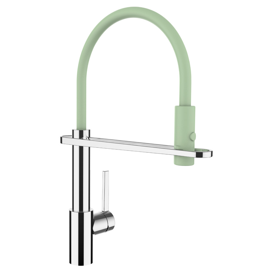 Mélangeur d'évier SEMIPRO
saillie 230 mm
C-goulot orientable 160°
eau froide avec levier en 
position verticale, Eco+
débit 8.3 (L/min)
groupe acoustique&nbsp;II
Classe d’énergie A