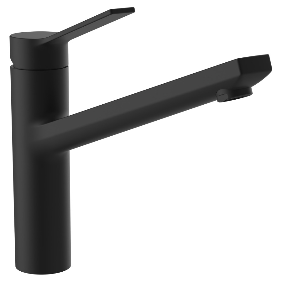Mélangeur d'évier SWISSTAP
S 220 mm, goulot orientable
140°