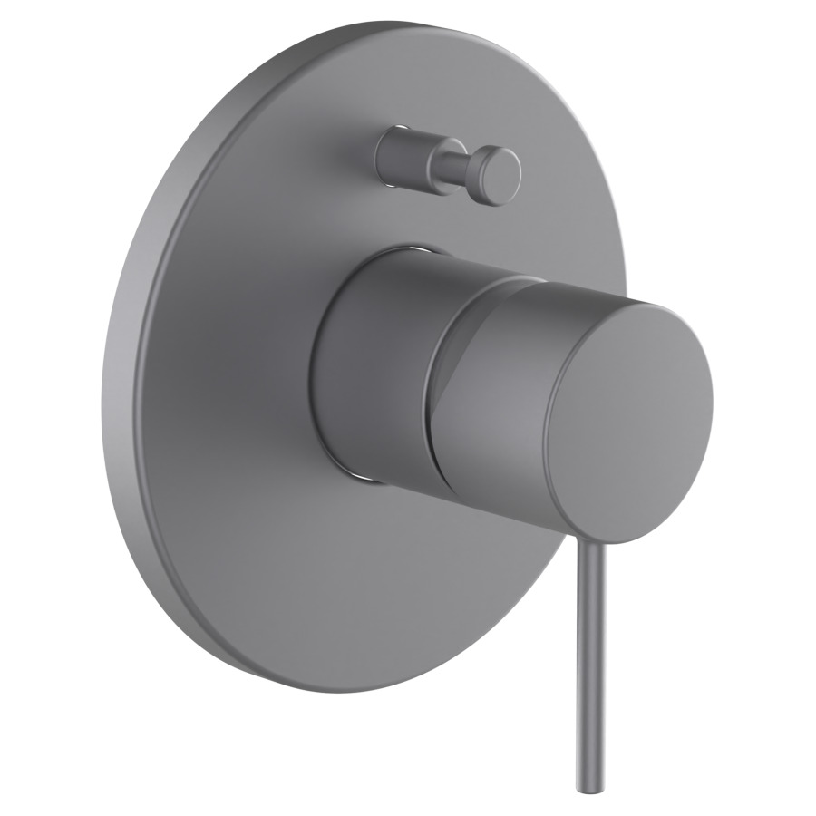 Mélangeur de bain TWINPLUS
SLIM UP
set de montage final
inverseur, sans dispositiv
d'antisiphonnage intégré
sans corps à encastrer 711 079