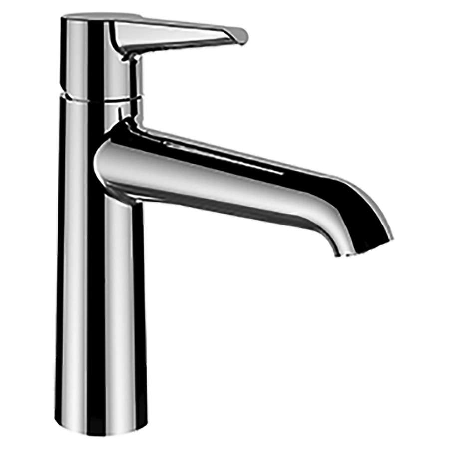 Mélangeur de lavabo PURE
S 140 mm, goulot fixe
Eco+, eau froide par
position du levier au milieu
sans vidage