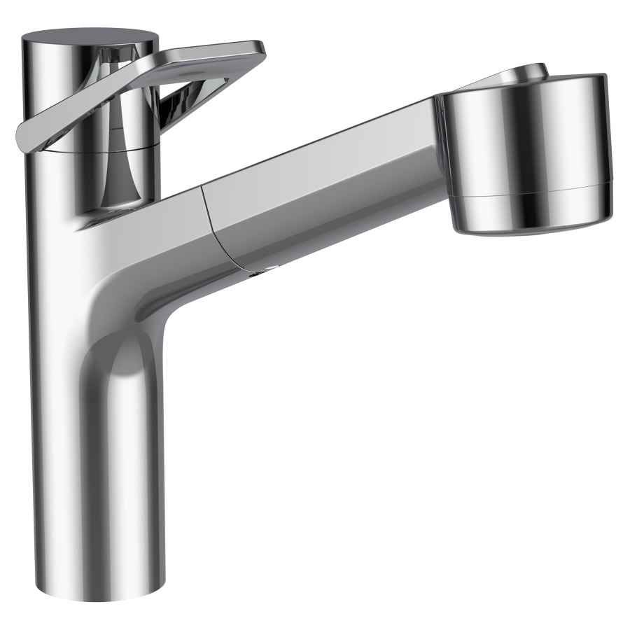Mélangeur d'évier CLASS
S 220 mm, goulot orientable
140°, douche extensible