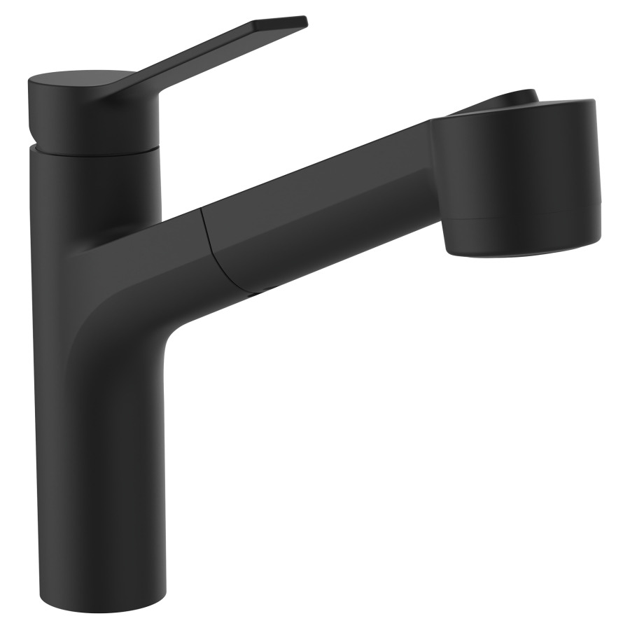 Mélangeur d'évier SWISSTAP
S 220 mm, goulot orientable
140°, douche extensible